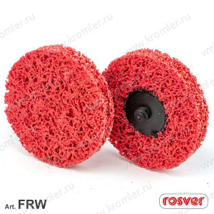 FRW БЫСТРОСМЕННЫЙ АБРАЗИВНЫЙ ДИСК RED CLEANER