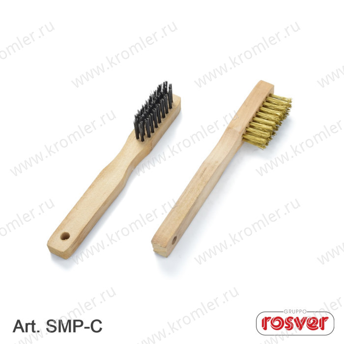 SMP-C ЩЁТКА С ДЕРЕВЯННЫМИ РУЧКАМИ